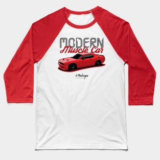 Dodge Challenger red Baseball T-Shirt